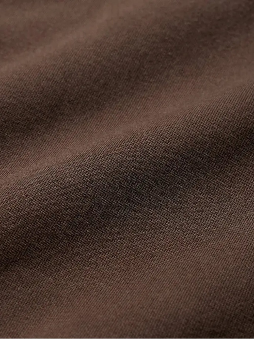 SKIMS cotton fleece classic short  color dark sepia - Picture 5 of 7